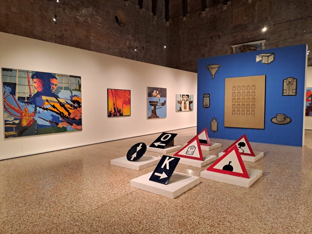 POP/BEAT – Italia 1960-1979. Liberi di Sognare, exhibition view, Vicenza, 2024 - Courtesuy Roberto Floreani1