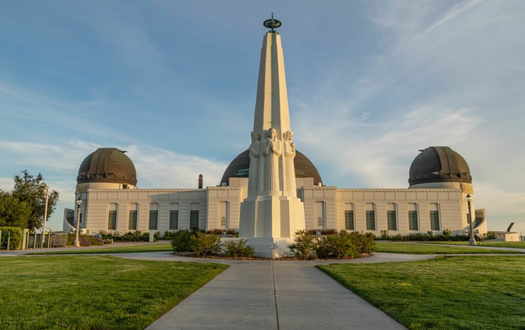 . Griffith Observatory Pacific Standard Universe Griffith Observatory at dusk. Griffith Observatory,  David Pinsky. ©Griffith Observatory