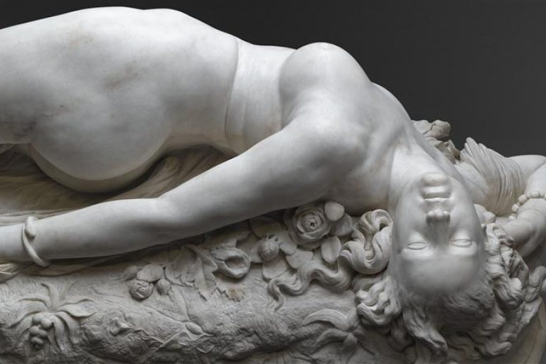 Auguste-Clésinger-, Donna morsa da un serpente (Apollonie)