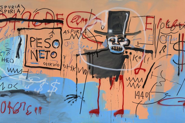 Basquiat_The-Guilt-of-Gold-Teeth_1982_Annik-Wetter_LAC_300x170mm_