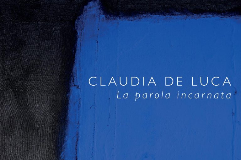 Claudia De Luca, La parola incarnata, copertina – Courtesy Ufficio stampa Laura Cometa