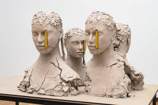 Mark Manders, installation view at Fondazione Sandretto, Torino, 2024