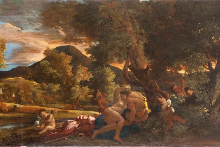 Nicolas Poussin, Paesaggio con Venere e Adone, Musée Fabre de Montpellier Méditerranée Métropole © Musée Fabre de Montpellier, ph. Frederic Jaulmes