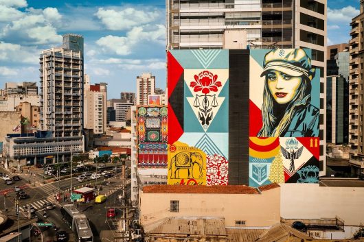 Shepard Fairey (Obey), Carga Frágil (2021), São Paulo - Brazil, Courtesy Artist ObeyGiant.com, Ph. Jon Furlong